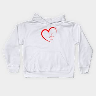 I Love you Kids Hoodie